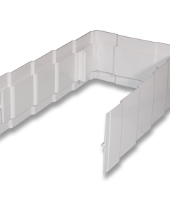 Coupling for drip trough PVC Rainmaker